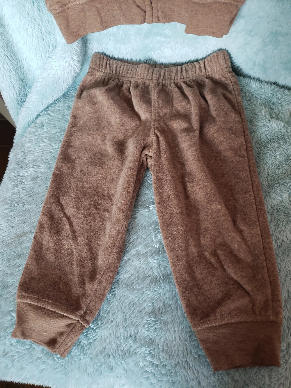 child of mine Brown Hooded Bear Face Matching Set